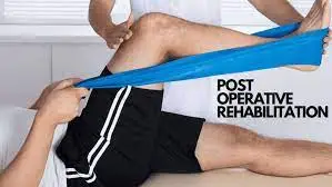 What are the goals of post-operative rehabilitation?