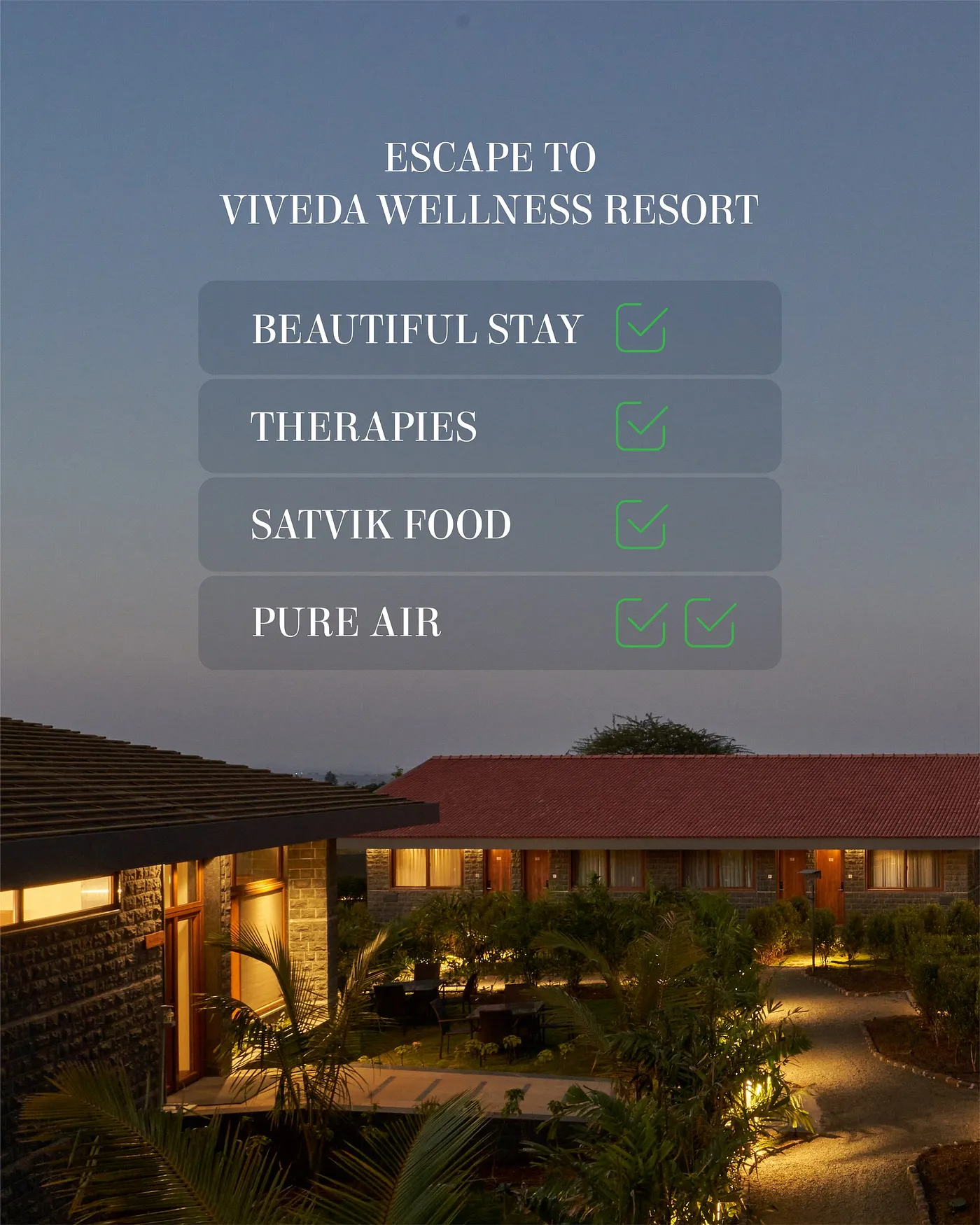 Revitalizing Refreshening Break Midst Nature At The Viveda Wellness Village