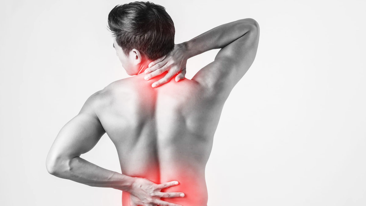 Can back or neck pain be a result of previous injuries?