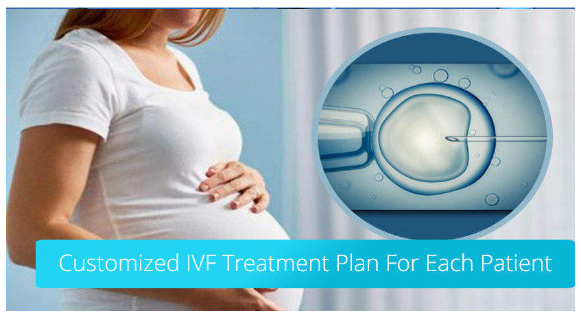 How does the IVF specialist customize treatment plans?