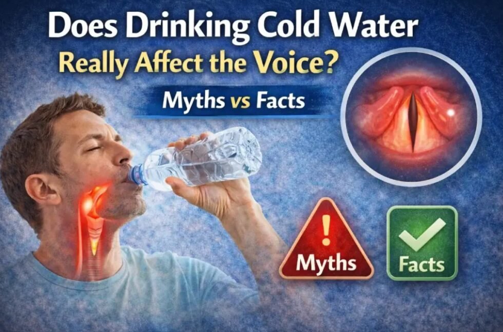 Does Drinking Cold Water Really Affect the Voice? Myths vs Facts