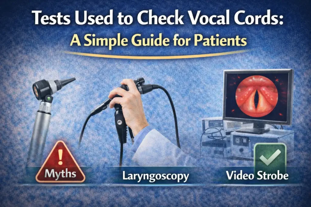 Tests Used to Check Vocal Cords | ENT Mumbai Guide Doctor Near Me